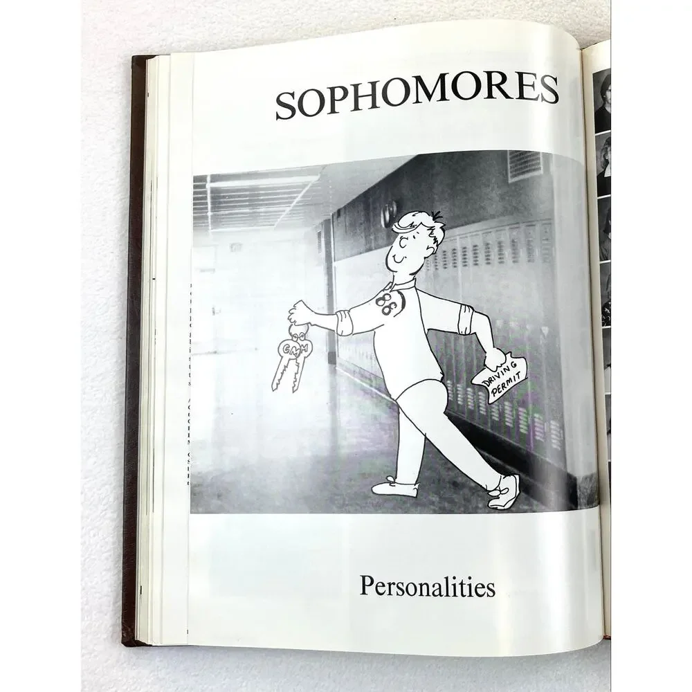 Vtg 1986 Charles F Brush High School Yearbook Hi Lite Lyndhurst Ohio Cleveland